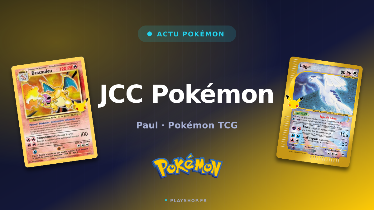 JCC Pokémon : 30 ans de faits officiels réunis