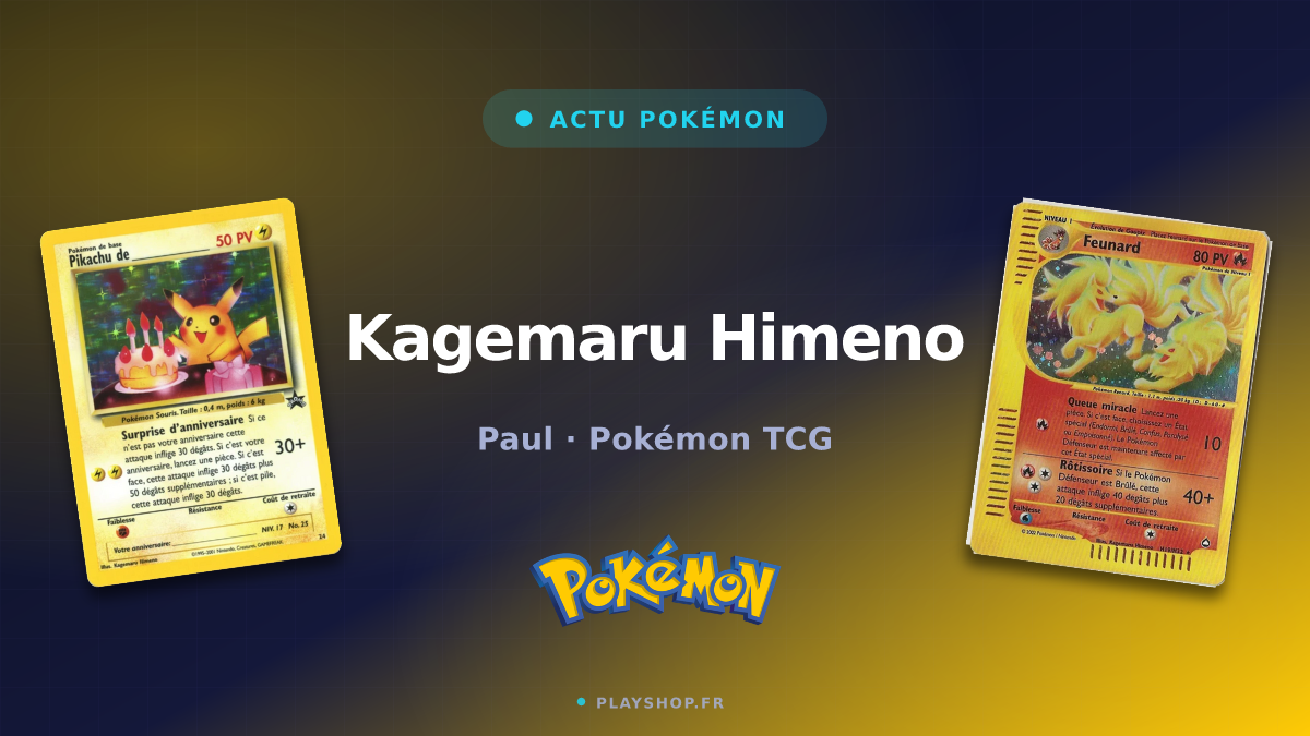 Kagemaru Himeno : portrait d'une illustratrice Pokémon