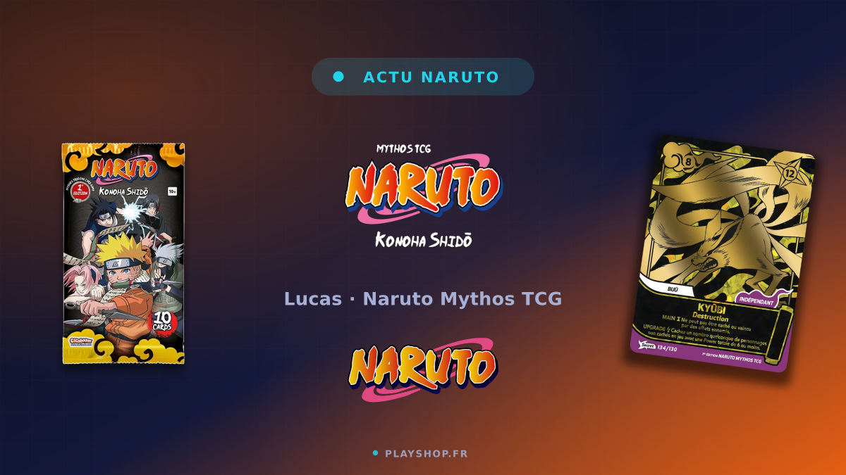 Konoha Shidō Set 1 : le scellé Naruto Mythos décrypté