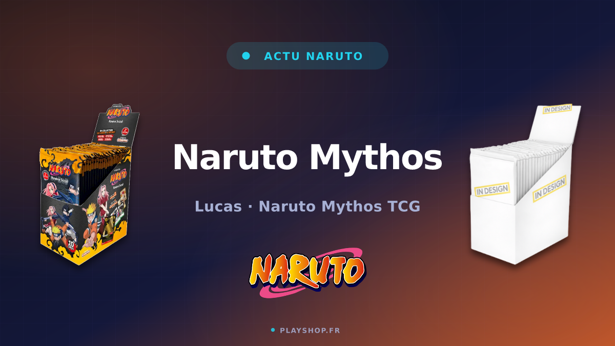 Naruto Mythos : calendrier des sorties et précommandes