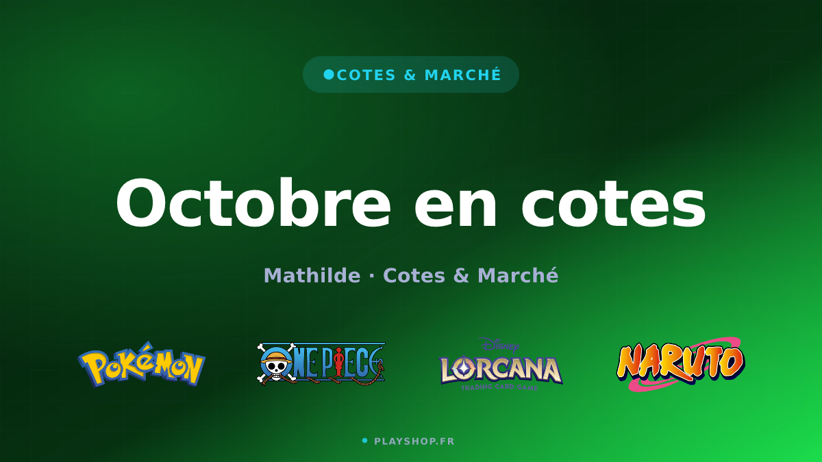 Octobre en cotes : une licence avance, trois stagnent