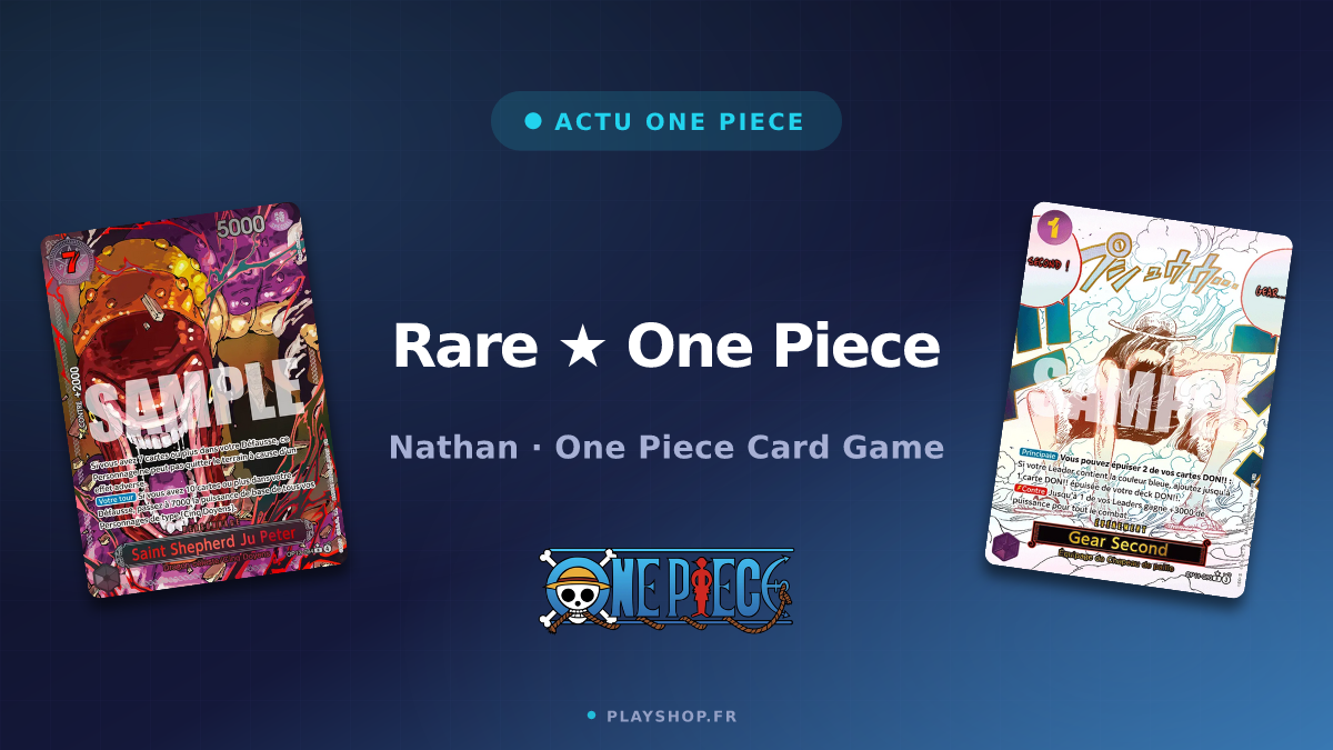Rare ★ One Piece : comment la reconnaître sur une carte