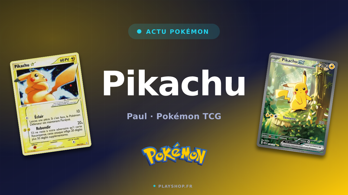 Pikachu : un visage qui change selon l'illustrateur