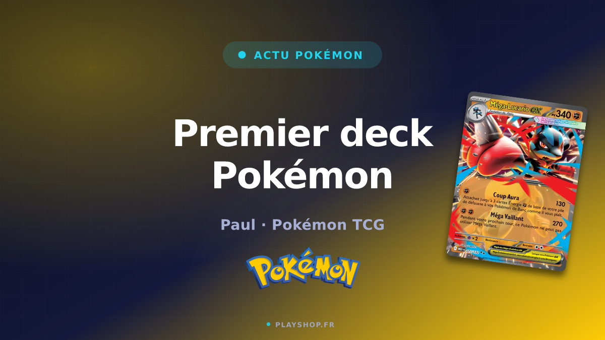 Premier deck Pokémon : liste, budget, évolutions