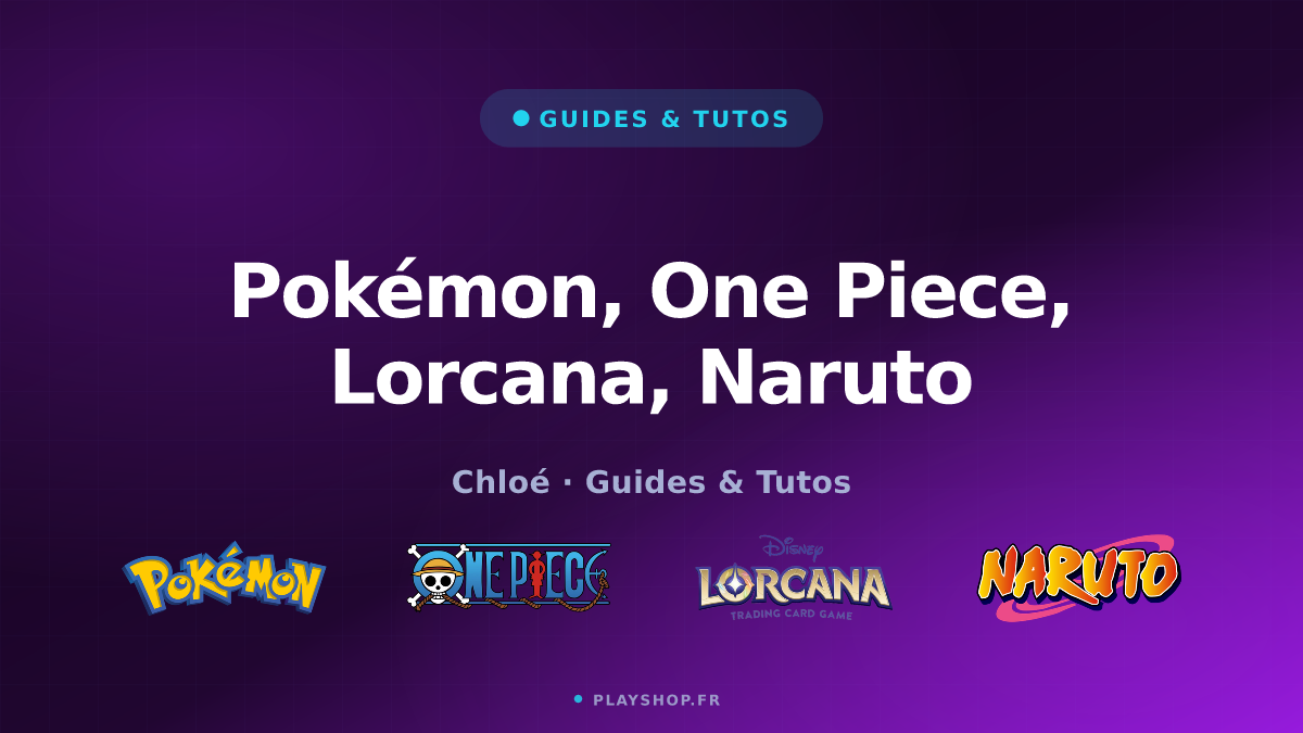 Pokémon, One Piece, Lorcana, Naruto : quel TCG choisir ?