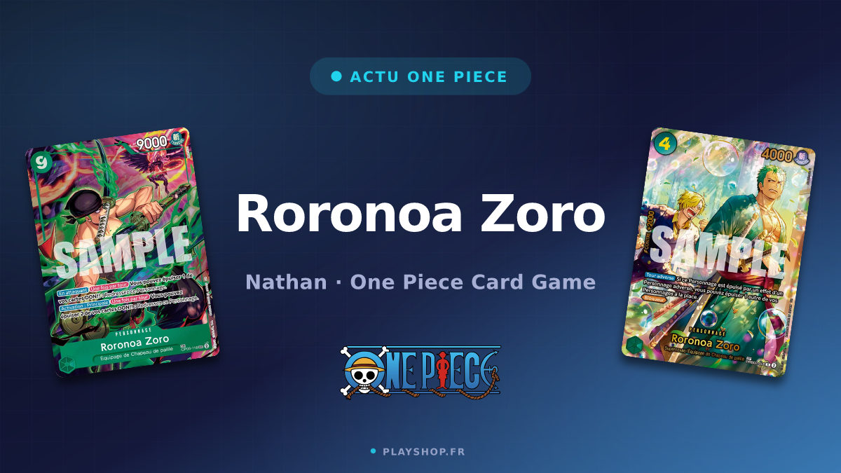 Roronoa Zoro : ce que ses cartes font vraiment en jeu